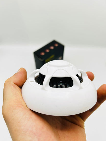 Smoke detector with camera