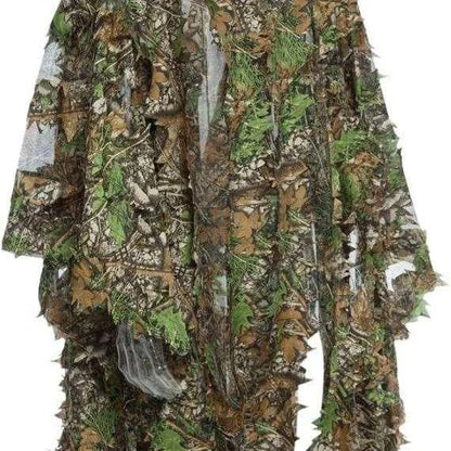 3D Jungle Sniper Set Hunting Suit | Camouflage 3D Suit Set Sniper Train Leaf Jungle