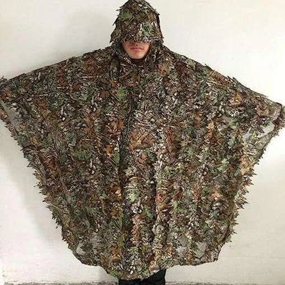 3D Jungle Sniper Set Hunting Suit | Camouflage 3D Suit Set Sniper Train Leaf Jungle
