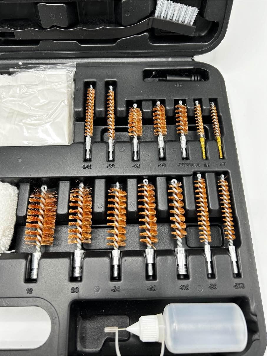 Universal gun cleaning kit