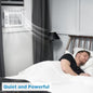 Midea 5,000 BTU EasyCool Small Window Air Conditioner - Cool Up To 150 Sq. Ft. With Easy-to-Use Mechanical Controls And Reusable Filter, Perfect For Small Bedroom, Living Room, Home Office