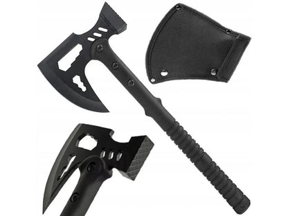 Stonewash Battle Axe & Hammer | 15' Battle Axe For Camping & Hunting - khan American Tools