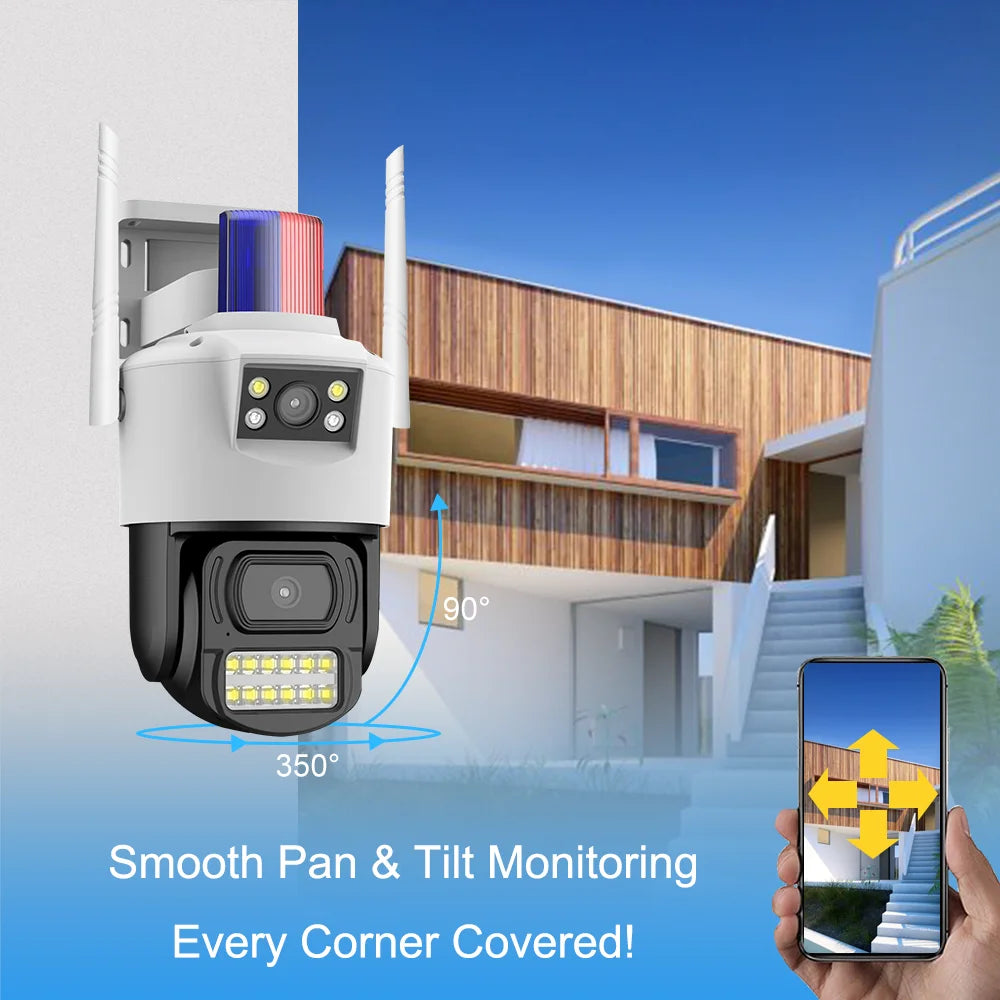 SC07 V380 PRO 2MP DUAL OUT DOOR WIFI SMART CAMERA