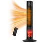 Yanzi Electric Heater with Flaming Mountains | PTC2000 Electric Fan Heater with 2000W