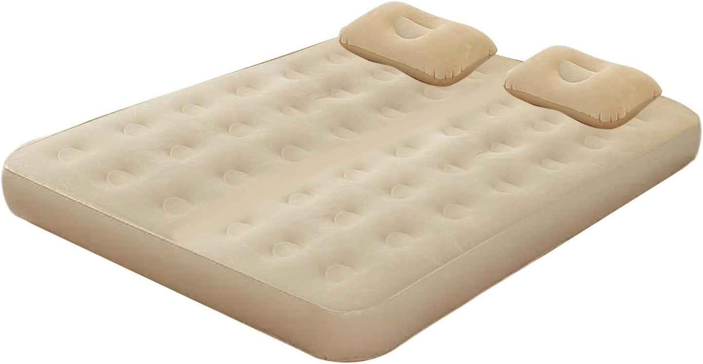Twin Air Mattress, Camping Inflatable Bed, Built-in Pump, Automatic Self-Inflating, Portable Folding Sleeping Pad, Waterproof Design, Lightweight Travel-Friendly, Ideal for Hiking