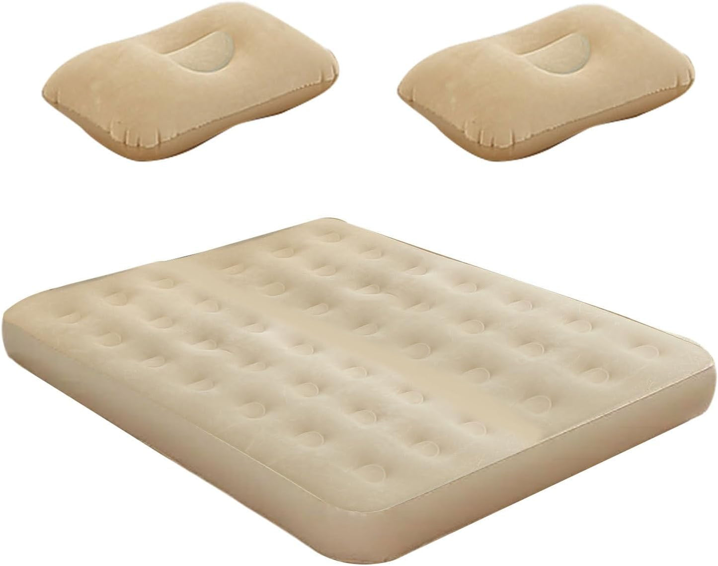 Twin Air Mattress, Camping Inflatable Bed, Built-in Pump, Automatic Self-Inflating, Portable Folding Sleeping Pad, Waterproof Design, Lightweight Travel-Friendly, Ideal for Hiking