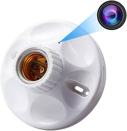 Bulb Holder WiFi Camera Full HD Hidden Spy Camera