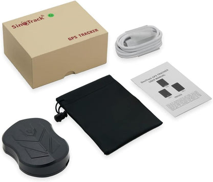 SinoTrack 4G GPS Tracker for Vehicles, ST-905L Strong Battery GPS Tracker Waterproof Locator Real-Time Location Device for Car Motorcycle Truck Taxi with No Monthly Fee Tracking System