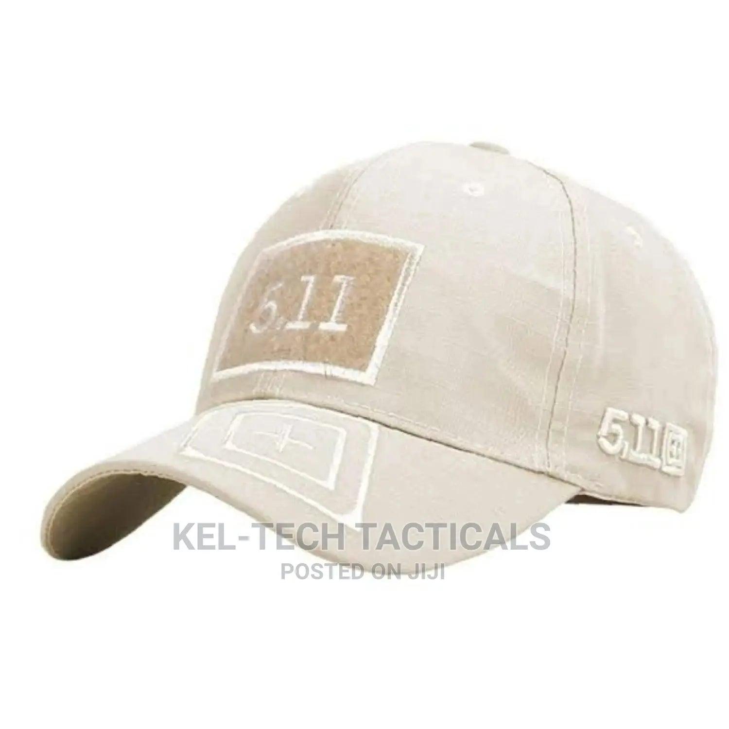 5.11 Style Tactical Baseball Cap - Black Target - khan American Tools