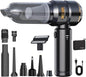 4-in-1 handheld vacuum cleaner, 9000mAH,USB Rechargeable, 21,000Pa Ultra Suction Power for Quickly Cleaning Car Interiors, Household Crevices