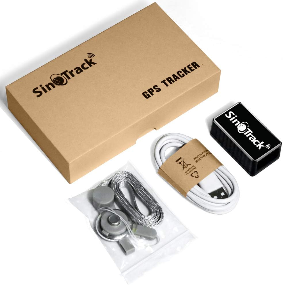 SinoTrack ST-903 GPS Tracker Car Mini GPS Tracker Locator Real-Time Location Hidden Tracking Device with Voice Monitor for Cars Motorcycles Truck Taxi Kids Persons