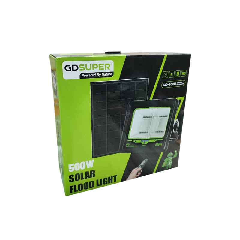 GDSuper 500W Solar Flood Light Remote Control