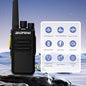 BAOFENG Radio BD-V21A 2pcs Mini Two Way Radios Encrypted Call 16 Channels Noise Reduction Walkie Talkie VOX UHF Single Band with Speaker Mic