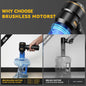 Handheld Vacuum Cleaner,22000 Pa Powerful Handheld Vacuum Cordless, Mini USB Rechargeable Car Vacuum Cleaner for Home Car Carpet Stairs Pet Hair Deep Cleaning