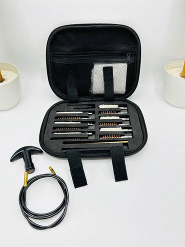 Gun cleaning bag kit