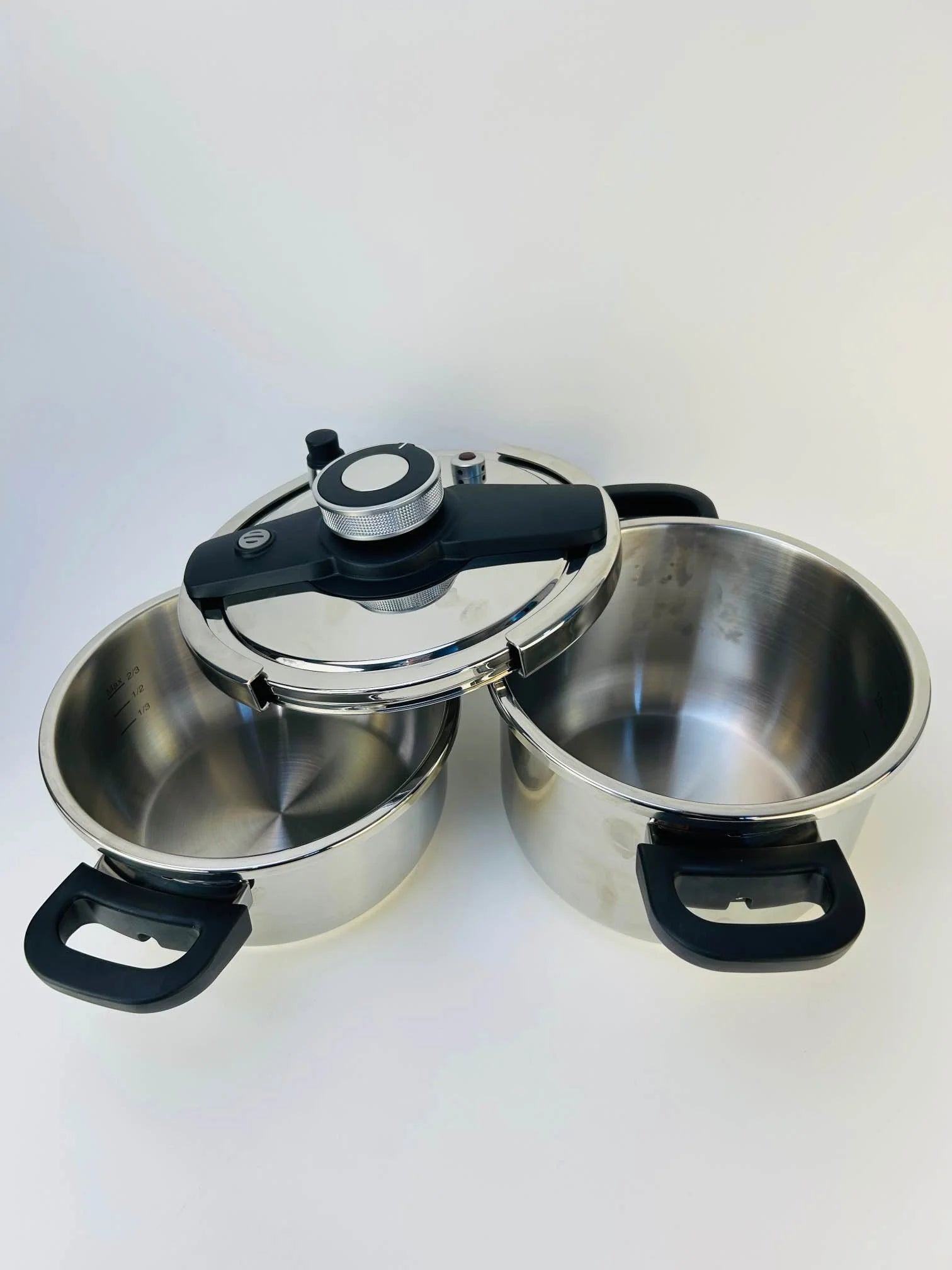 Happy Unique 7L Pressure Cooker| 2 in 1 Pure Aluminum Pressure Cooker - khan American Tools