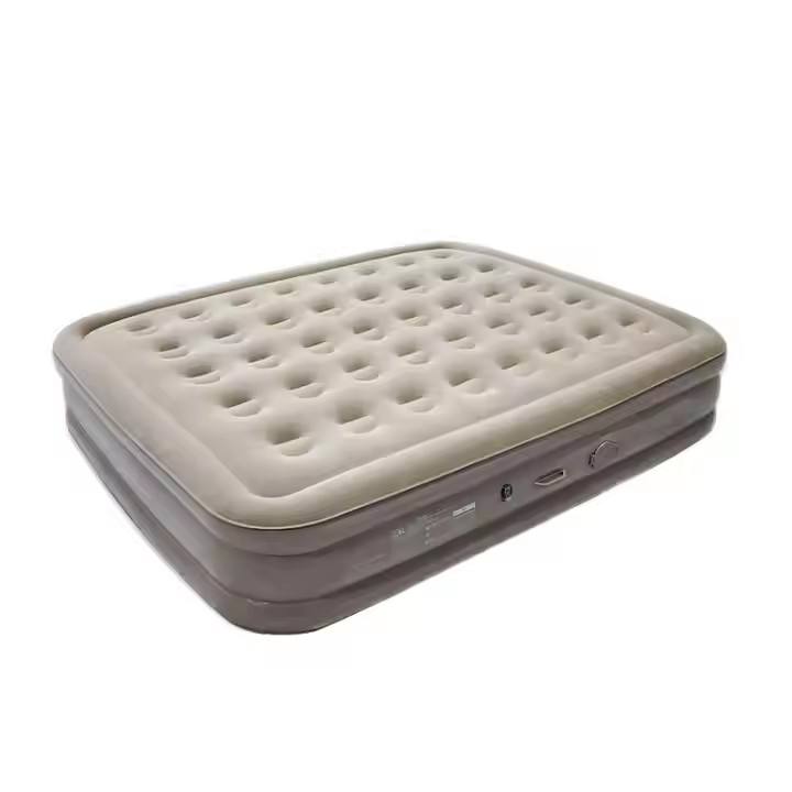 3 Person High Quality PVC Material Fully Automatic Inflatable Double Mattress for Waterproof Hiking-for Camping