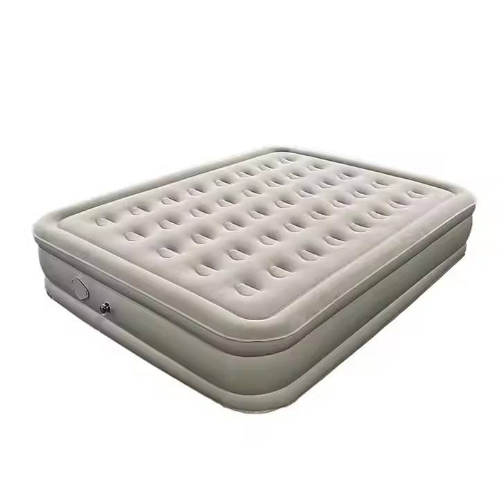 3 Person High Quality PVC Material Fully Automatic Inflatable Double Mattress for Waterproof Hiking-for Camping