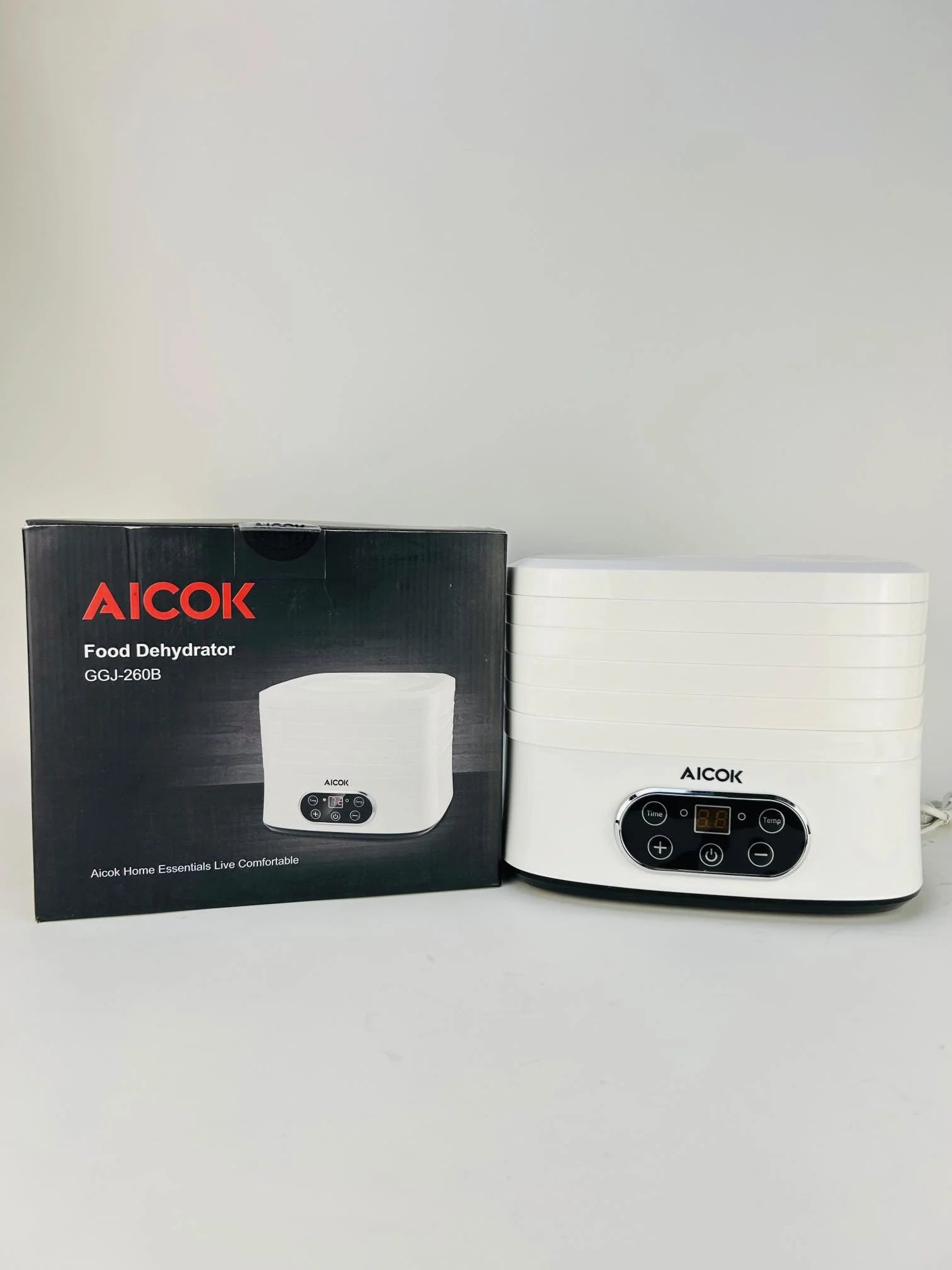 Aicok GGJ-260B Food Dehydrator | 5 Layers Food Dehydrating Machine - khan American Tools