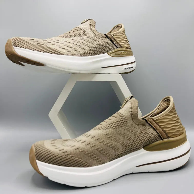 Air Hyper Burst Skechers in Brown | Max Cushion Hyper Brust Skechers