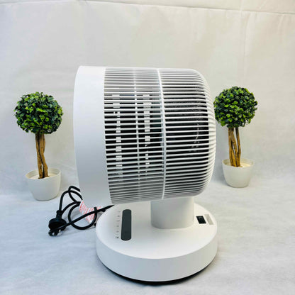 American Lot Stream Heat + Cool Fan | Quiet table fan with remote control