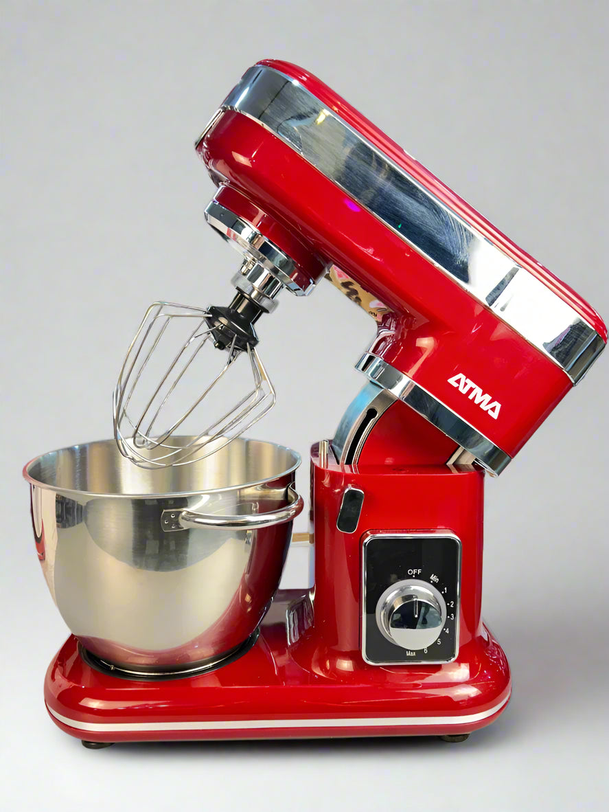 Atma BP8753RE Stand Mixer | Professional Stand Mixer With Steel Bowl - khan American Tools