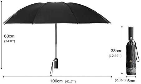 Automatic Compact Umbrella With Led Light Flashlight - khan American Tools