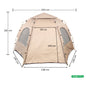 Automatic Camping Tent For 5-6Person | Waterproof Camping Tent - khan American Tools