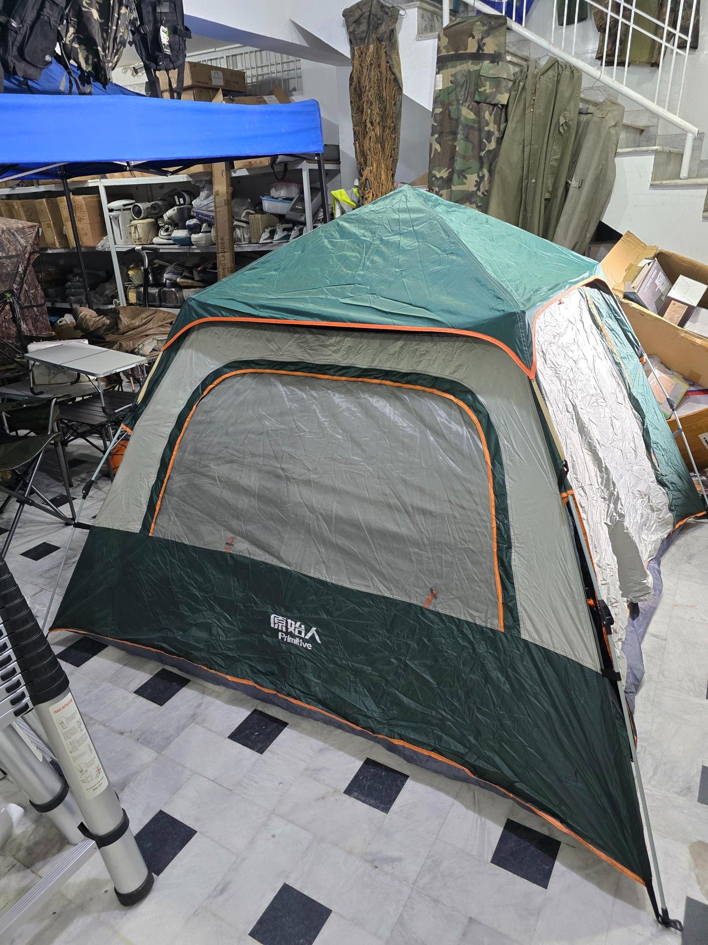 Automatic Waterproof Tent For 6 Persons | Automatic Tent For Camping - khan American Tools