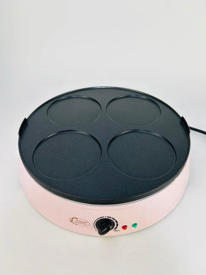 Bestron ASW650P Crepe Maker | Crepe Maker Baking Pan With 1200W Power - khan American Tools