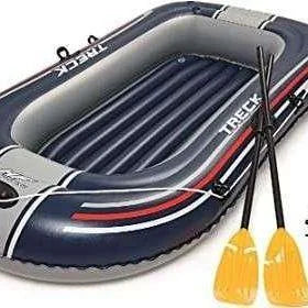 Bestway Hydro-Force Treck X 2 Inflatable Boat Set | Boat For 3 People - khan American Tools