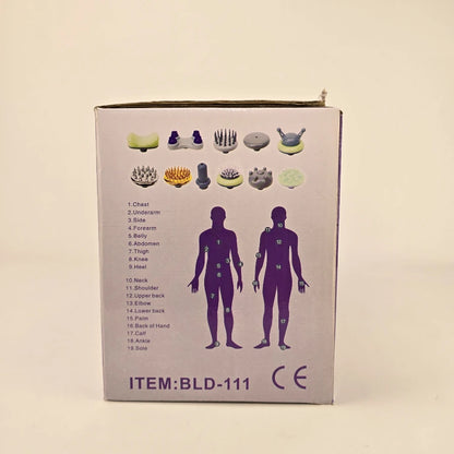 Blueidea BLD-111 Luxurious Massager | 11 in 1 Body Massager
