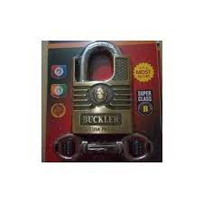 Buckler Padlock-Hardened Antic Gold 70MM - khan American Tools