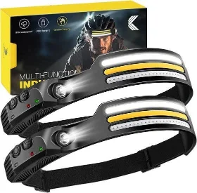 COBA CB-689-3 Multifunction Induction Headlamp | Headlamp with Sensor Motion and 5 Lightning Modes - khan American Tools