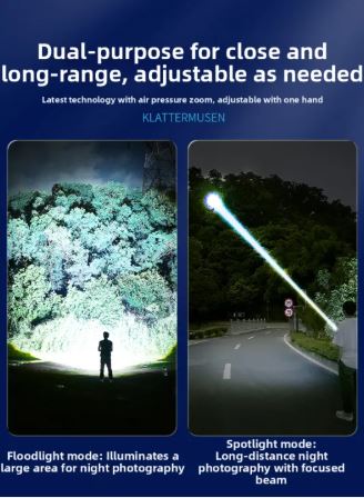 Smiling Shark Mini High-Intensity LED Flashlight