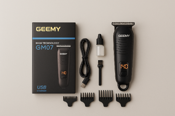Geemy GM-6717 Hair Trimmer | Hair Trimmer With 600mAh Power Battery - khan American Tools
