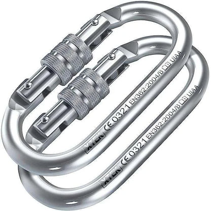 Climbing Carabiner & Quickdraws | Rock Climbing Carabiner Hardware Buckle - khan American Tools
