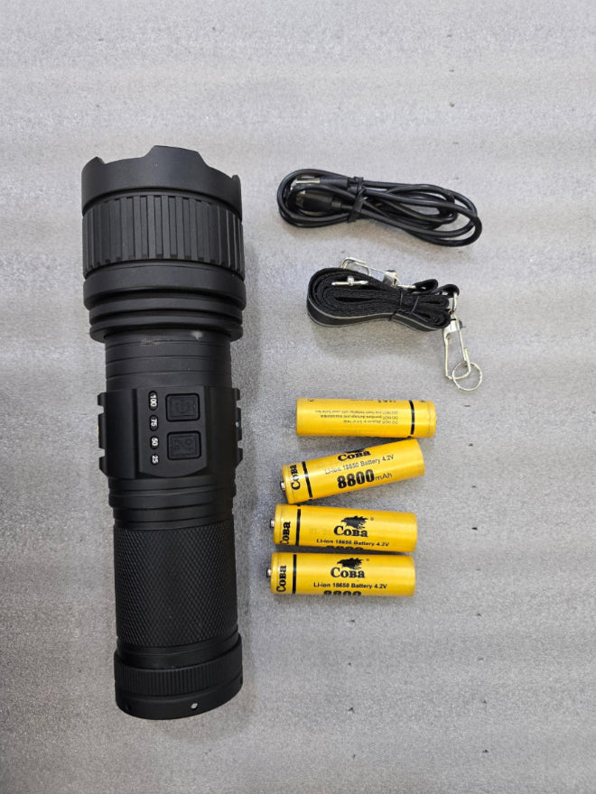 Coba CB-G401 Torch | Rechargeable 3000M Torch With C Type - khan American Tools
