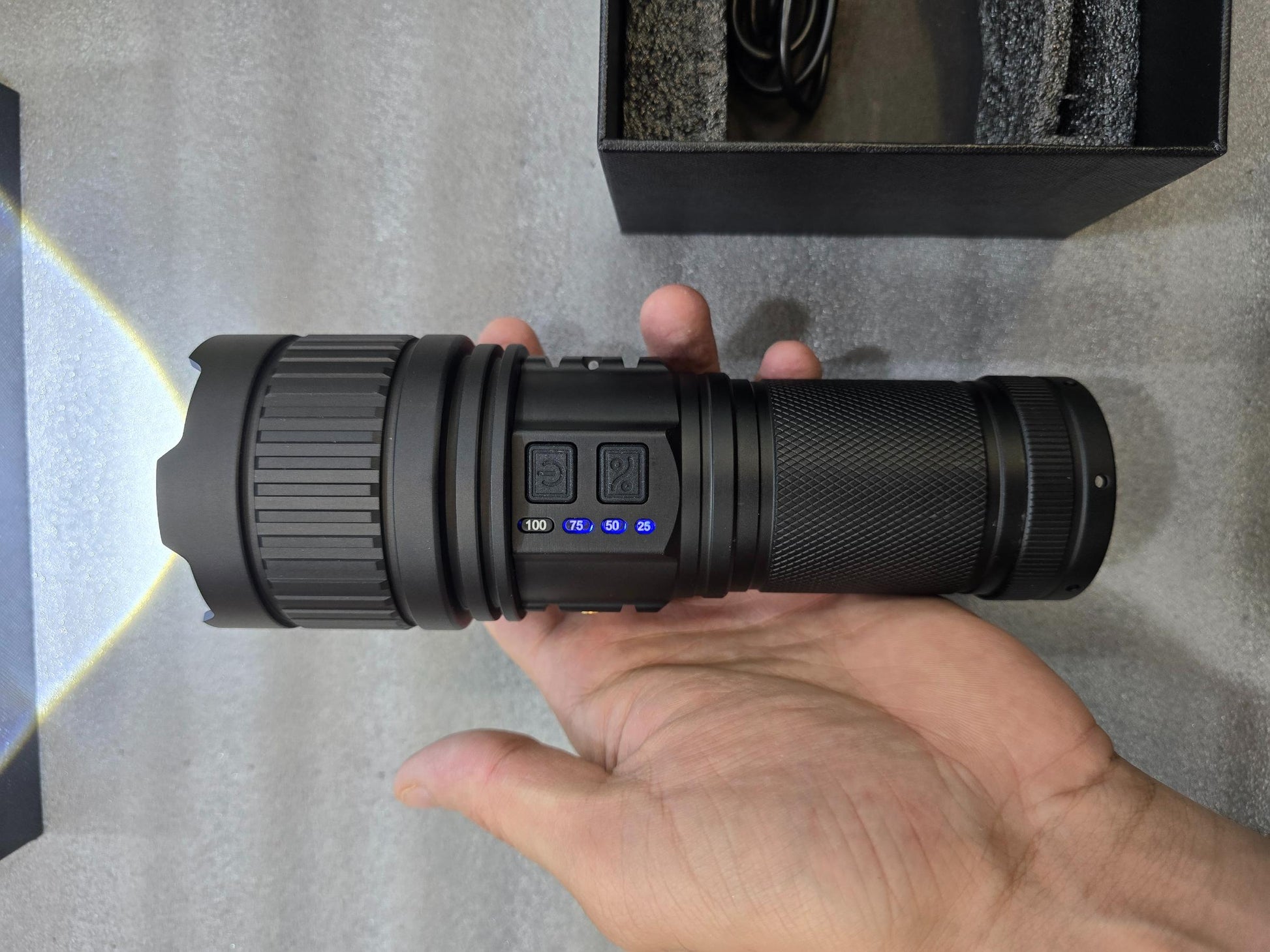 Coba CB-G401 Torch | Rechargeable 3000M Torch With C Type - khan American Tools