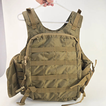 Combat Tactical Vest | Tactical Vest Hunting Camouflage Assault Molle Vest - khan American Tools