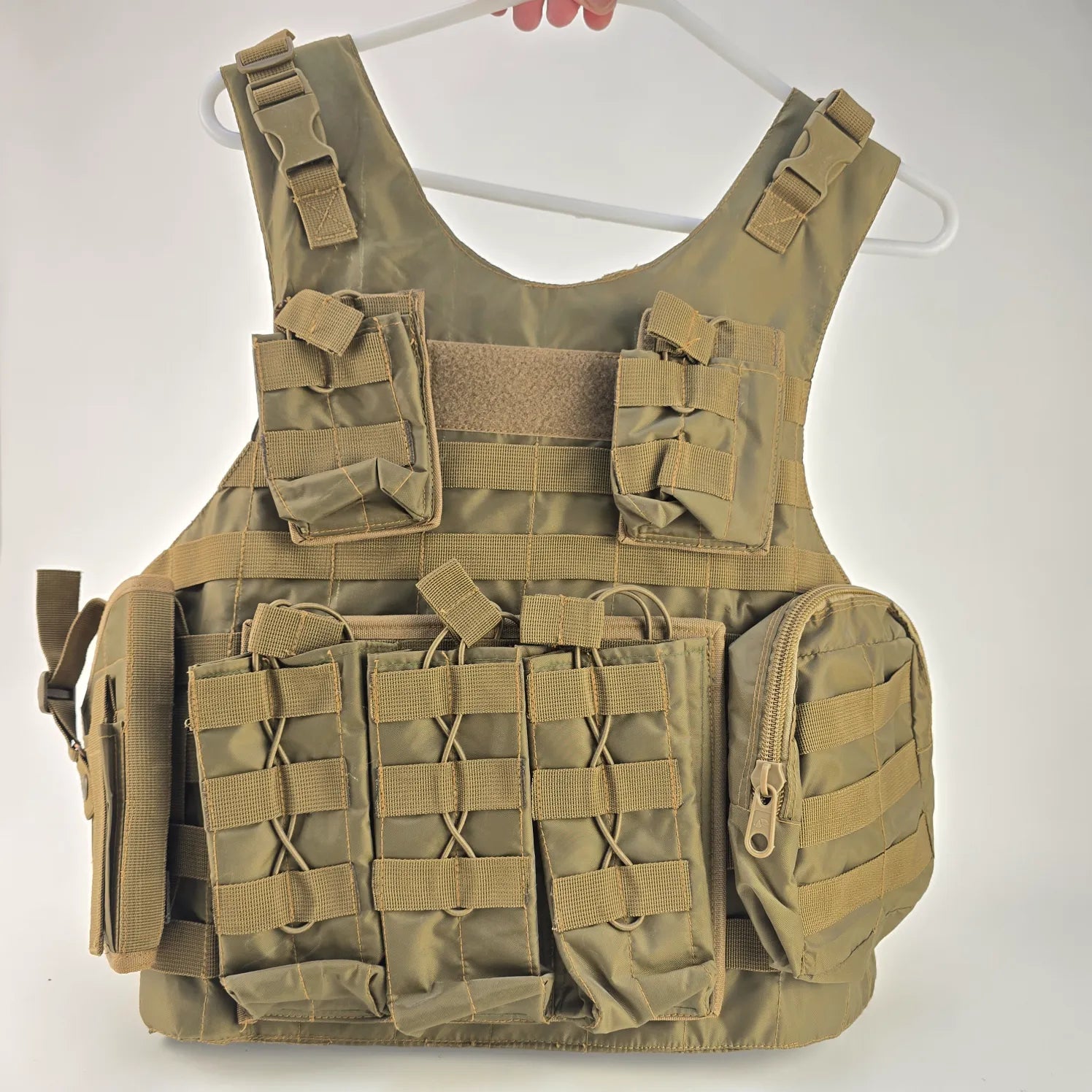 Combat Tactical Vest | Tactical Vest Hunting Camouflage Assault Molle Vest - khan American Tools