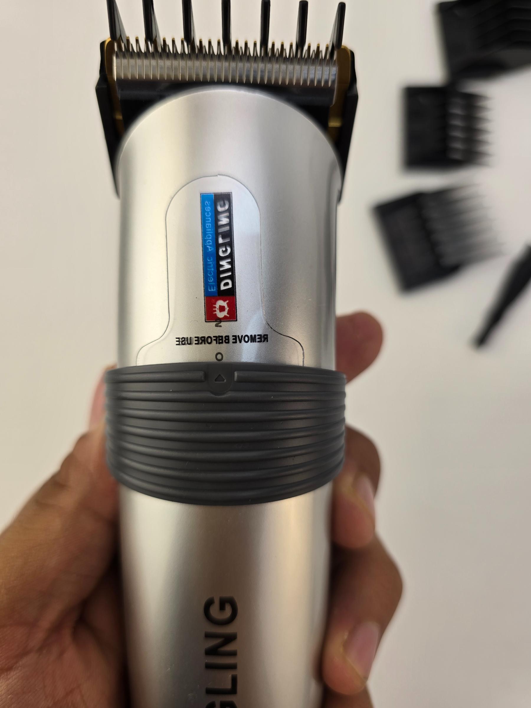 Dingling RF-609 Hair Trimmer | Hair Trimmer With 150mAh Power For Men - khan American Tools