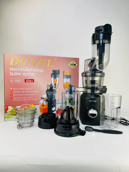 Duvel DL-7008C Slow Juicer | 4 in 1 Multifunctional Slow Juicer