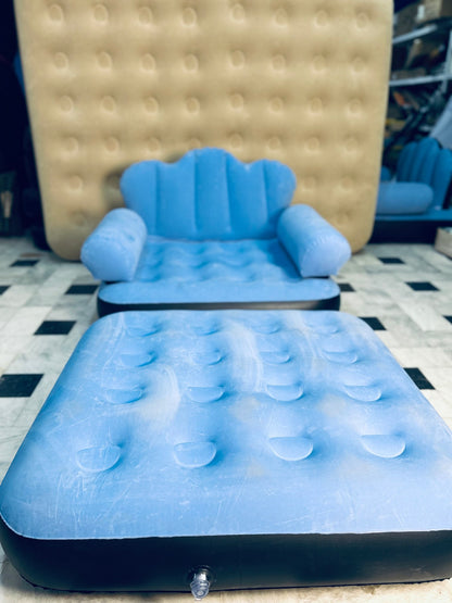 Sofa+bed air inflatable mattress