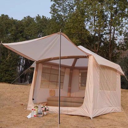 INFLATABLE air camp TENTRainproof and Thickened Windproof and Sunproof House for Outdoor Camping Overnight