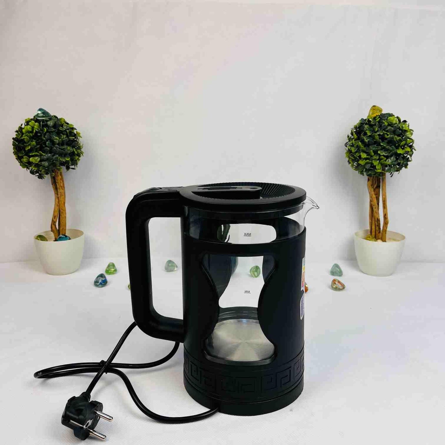 Electric Kettle 1.8L Water Boiling Heater Glass Electric Kettle