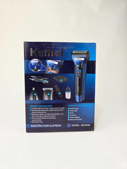 Kemei KM-6330 Hair Trimmer | Electric Hair Trimmer For Men - khan American Tools