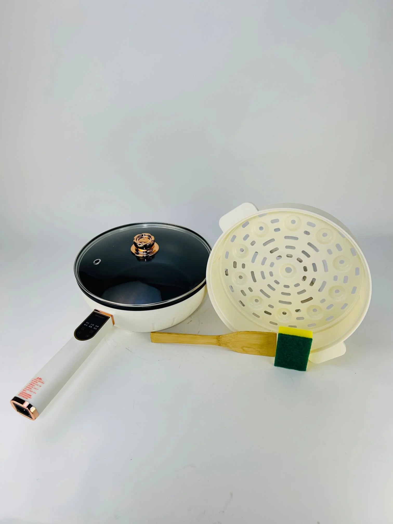 Electric Skillet Cooking Appliances | Multifunctional non stick electric wok - khan American Tools