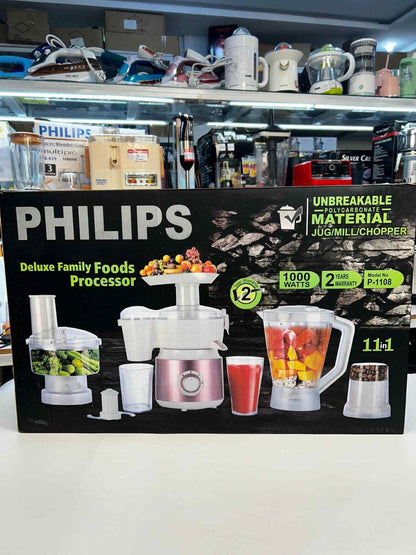 11 in 1 Phillips Food processors 1000W