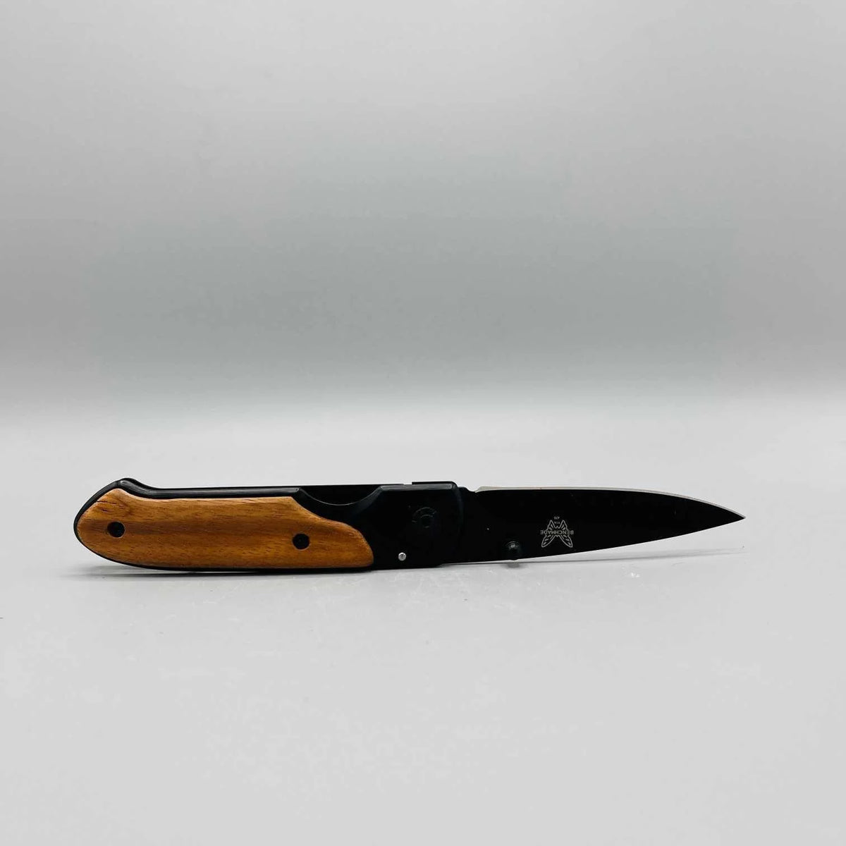 Gear Quadrant Clip Folding Knife | Plain Edge Blade with 2 Inches - khan American Tools